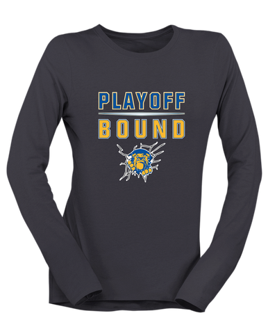 Kingman Bulldogs Playoff Bound Women's LS T-Shirt