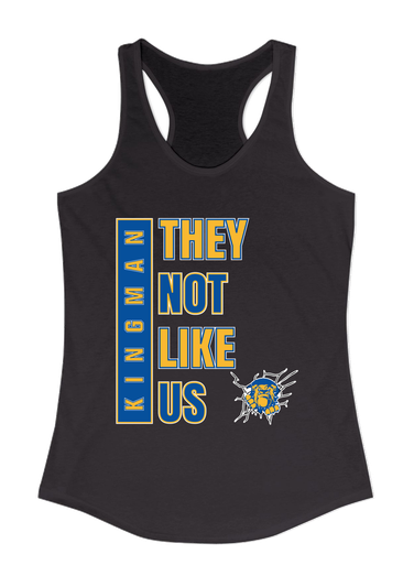 Kingman Bulldogs They Not Like Us #1 Women's Tank Top