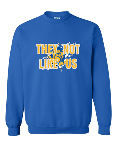 Kingman Bulldogs They Not Like Us #2 Men's Sweatshirt