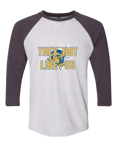 Kingman Bulldogs They Not Like Us #2 Women's Baseball T-Shirt