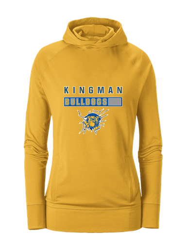 Kingman Bulldogs Mascot #7 Women's Hoodie