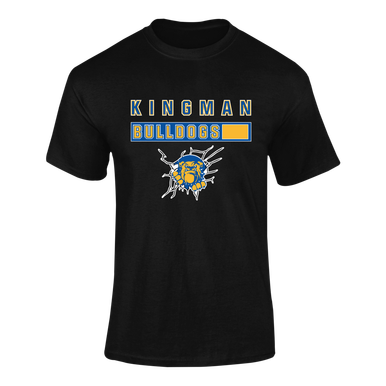 Kingman Bulldogs Mascot #7 Men's SS T-Shirt