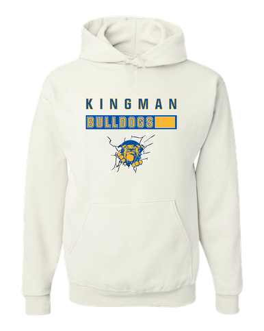 Kingman Bulldogs Mascot #7 Men's Premium Hoodie