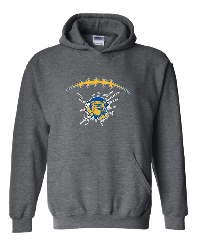 Kingman Bulldogs Football #2 Men's Hoodie