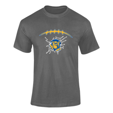 Kingman Bulldogs Football #2 Men's Premium SS T-Shirt