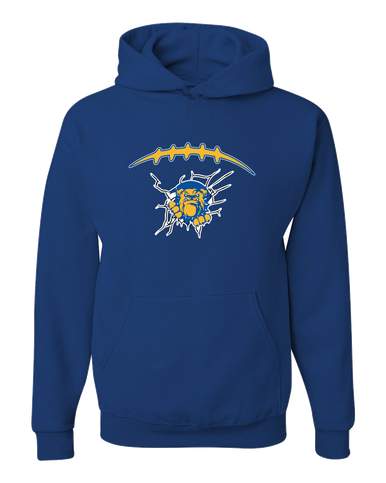 Kingman Bulldogs Football #2 Men's Premium Hoodie