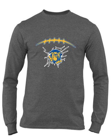 Kingman Bulldogs Football #2 Men's LS T-Shirt
