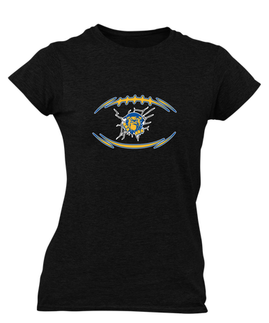 Kingman Bulldogs Football #3 Women's Premium SS T-Shirt