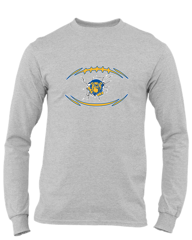 Kingman Bulldogs Football #3 Men's LS T-Shirt