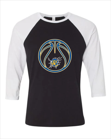 Kingman Bulldogs Basketball #2 Women's Baseball T-Shirt