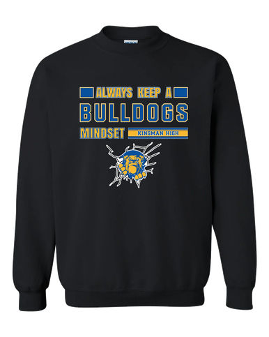 Kingman Bulldogs Mindset Men's Sweatshirt