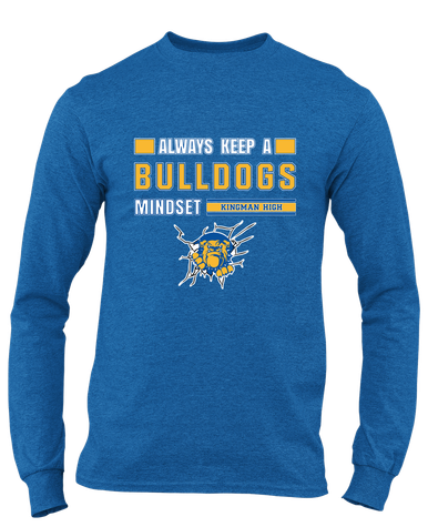 Kingman Bulldogs Mindset Men's Premium LS T-Shirt