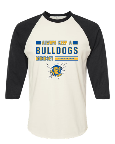 Kingman Bulldogs Mindset Women's Baseball T-Shirt