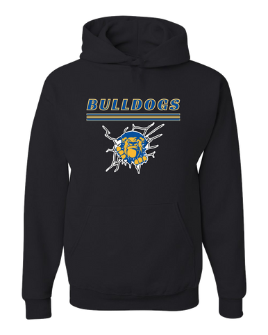 Kingman Bulldogs Mascot #8 Men's Premium Hoodie