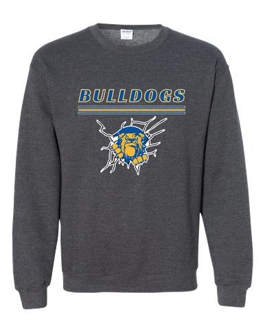 Kingman Bulldogs Mascot #8 Men's Sweatshirt