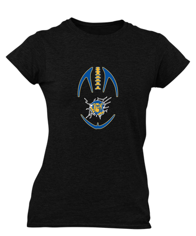 Kingman Bulldogs Football #4 Women's Premium SS T-Shirt