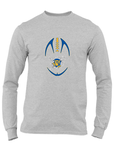 Kingman Bulldogs Football #4 Men's LS T-Shirt