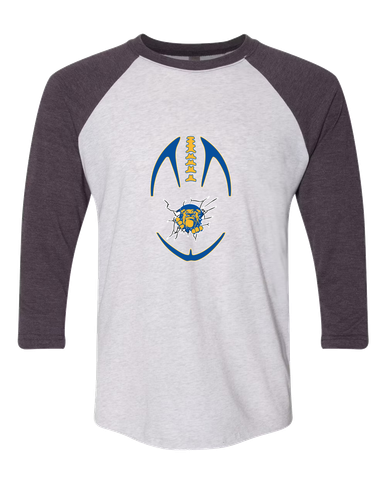 Kingman Bulldogs Football #4 Men's Baseball T-Shirt