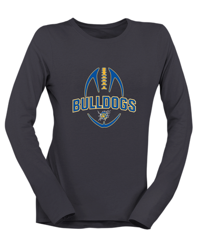 Kingman Bulldogs Football #5 Women's LS T-Shirt