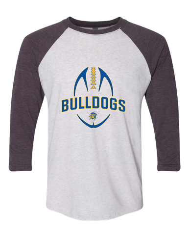 Kingman Bulldogs Football #5 Women's Baseball T-Shirt