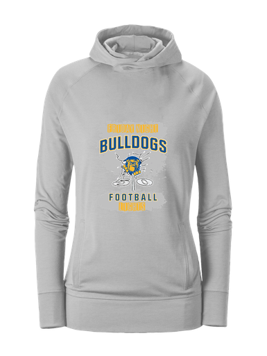 Kingman Bulldogs Football #6 Women's Hoodie