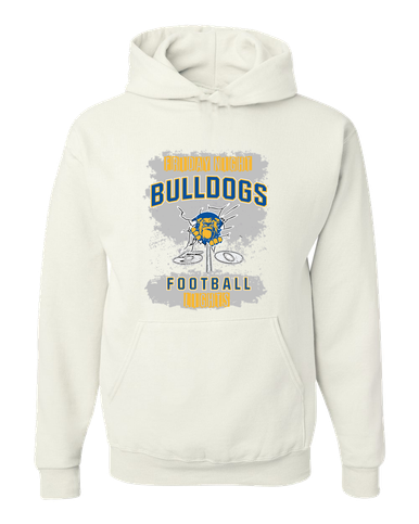 Kingman Bulldogs Football #6 Men's Premium Hoodie