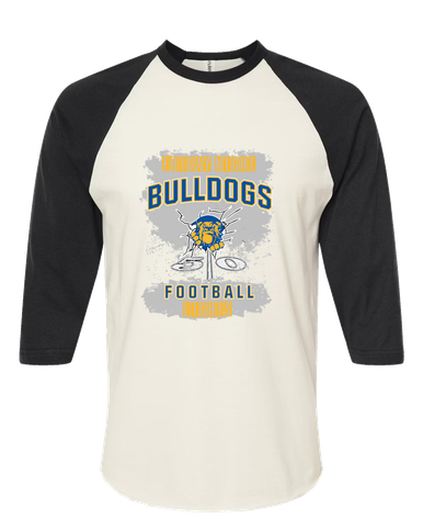 Kingman Bulldogs Football #6 Men's Baseball T-Shirt
