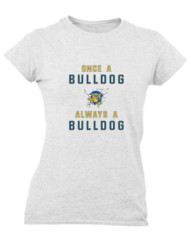Kingman Bulldogs Once A Women's Premium SS T-Shirt