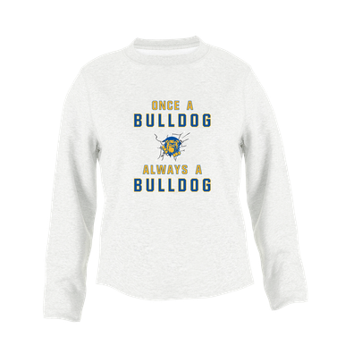 Kingman Bulldogs Once A Women's Sweatshirt