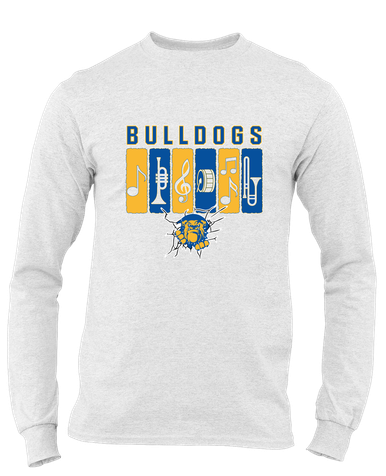 Kingman Bulldogs Band # 2 Men's Premium LS T-Shirt