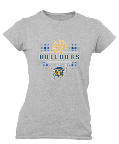 Kingman Bulldogs Band # 3 Women's Premium SS T-Shirt