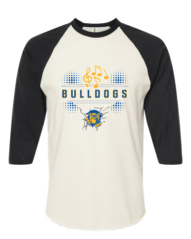 Kingman Bulldogs Band # 3 Women's Baseball T-Shirt