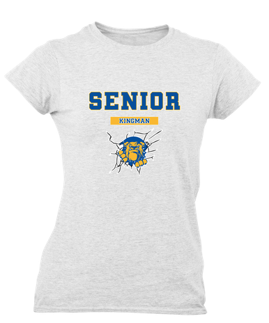 Kingman Bulldogs Senior #2 Women's Premium SS T-Shirt