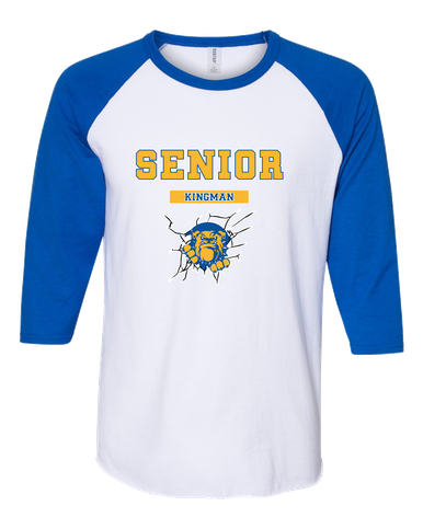 Kingman Bulldogs Senior #2 Women's Baseball T-Shirt