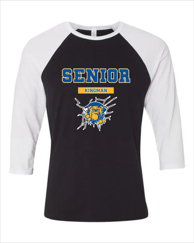Kingman Bulldogs Senior #2 Men's Baseball T-Shirt