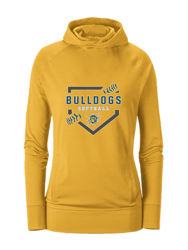 Kingman Bulldogs Softball #2 Women's Hoodie