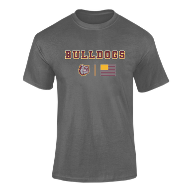 St. Cloud Bulldogs Team Colors Flag Men's SS T-Shirt