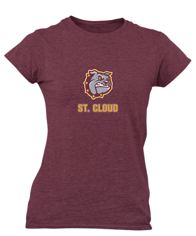 St. Cloud Bulldogs Mascot #2 Women's SS T-Shirt