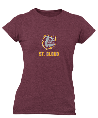 St. Cloud Bulldogs Mascot #2 Women's Premium SS T-Shirt