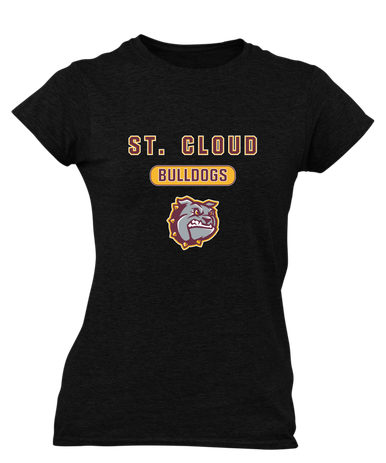 St. Cloud Bulldogs Mascot #3 Women's Premium SS T-Shirt