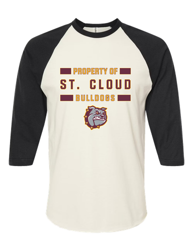 St. Cloud Bulldogs Property Of Women's Baseball T-Shirt