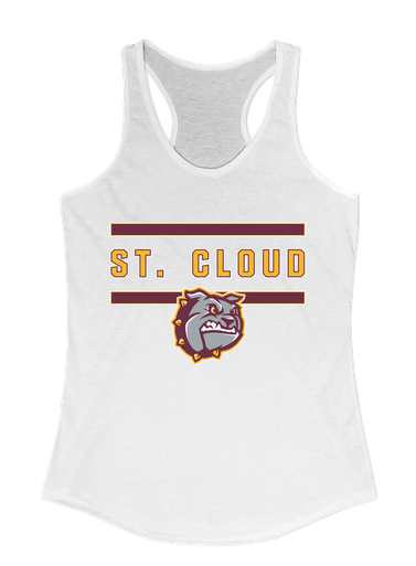 St. Cloud Bulldogs Mascot #4 Women's Tank Top