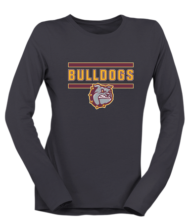 St. Cloud Bulldogs Mascot #5 Women's Premium LS T-Shirt