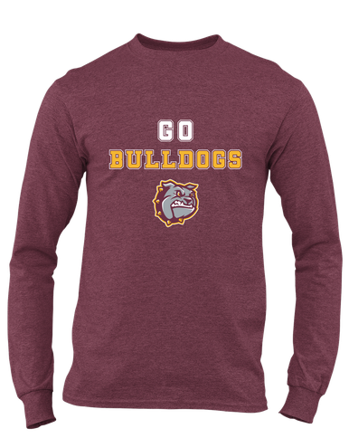 St. Cloud Bulldogs Go Team Men's LS T-Shirt