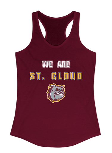 St. Cloud Bulldogs We Are Women's Tank Top