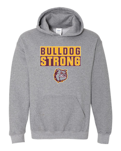St. Cloud Bulldogs Strong #1 Men's Hoodie