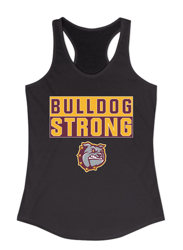 St. Cloud Bulldogs Strong #1 Women's Tank Top