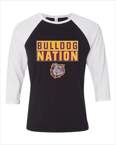 St. Cloud Bulldogs Nation #1 Women's Baseball T-Shirt