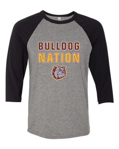St. Cloud Bulldogs Nation #2 Women's Baseball T-Shirt
