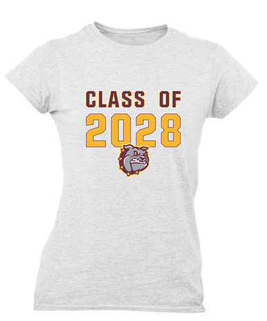 St. Cloud Bulldogs Class of 2028 Women's Premium SS T-Shirt